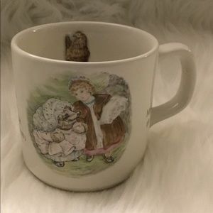 Lucie and Mrs Tiggly-Winkle small cup